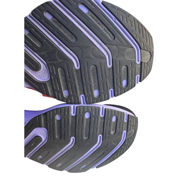 Brooks Launch GTS 9 Women’s 9 Black Purple Athletic Running Shoes - Picture 11 of 14